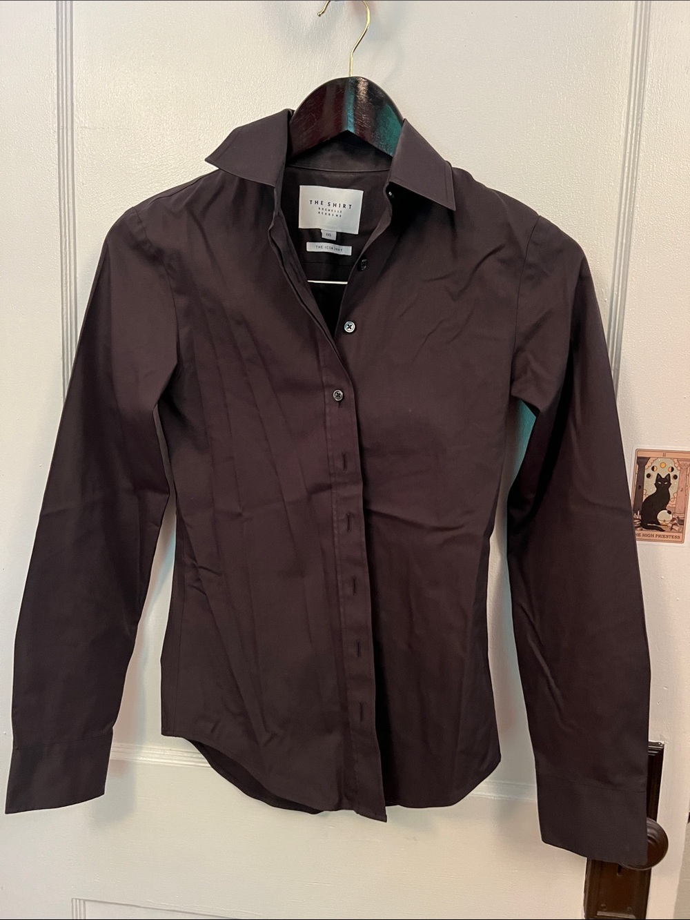 The Shirt by Rochelle Behrens - Black Icon Shirt XXS